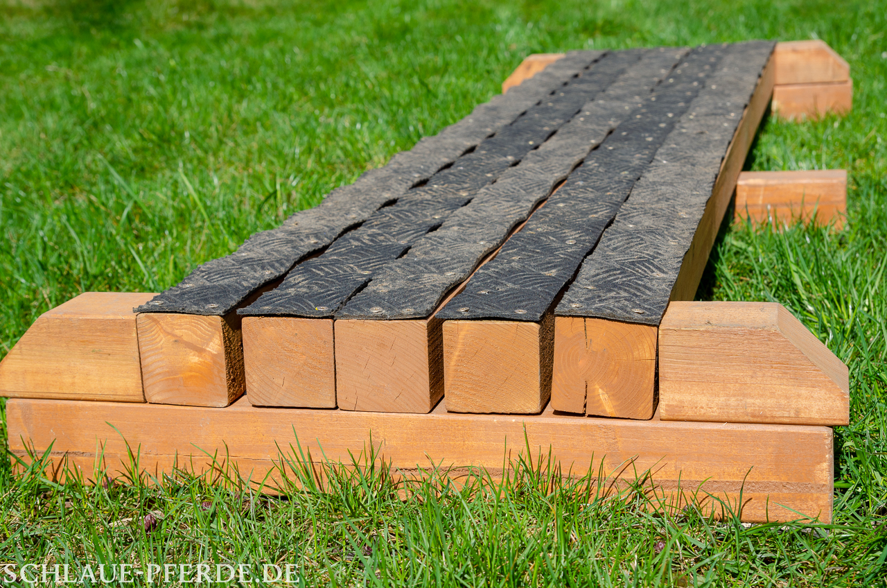 Schwebebalken, Hindernis mobiler Parcours, Horse Agility Parcours, Trailparcours, Gelassenheitsparcours