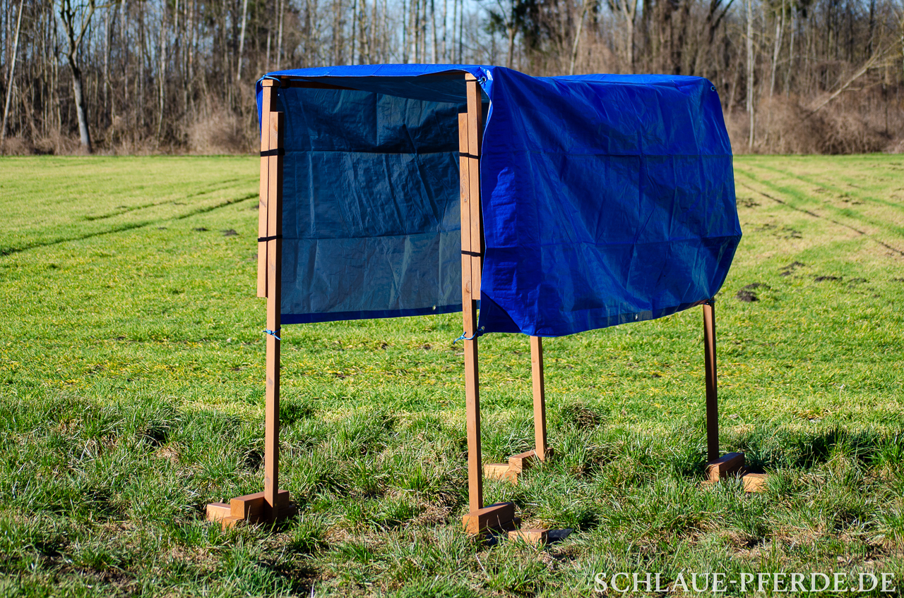Tunnel, Hindernis mobiler Parcours, Horse Agility Parcours, Trailparcours, Gelassenheitsparcours